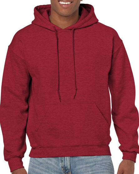 Gildan Sweater Hooded HeavyBlend for him | 7427 Antique Cherry Red | S
